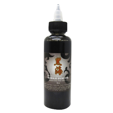 KOKKAI SUMI INK 4OZ  Dark Black