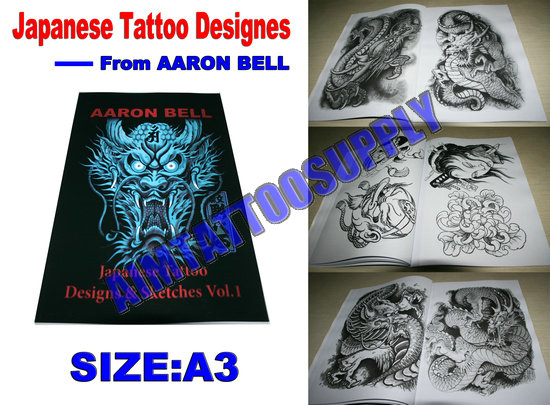 AARON BELL Tattoo book