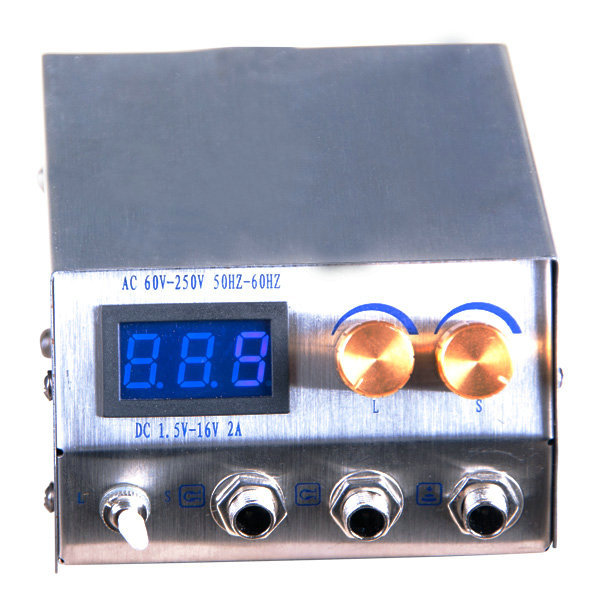 New stainless steel tattoo power supply