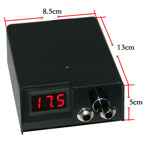 New LCD Mini plastic  tattoo power supply