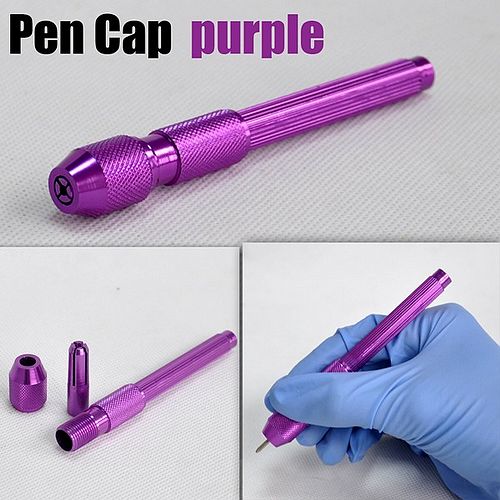 New tattoo pen holder purple color