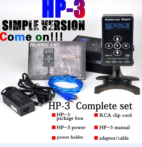 Simple Version Hurricane HP-3 Tattoo power supply