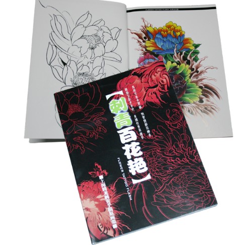 flower tattoo book