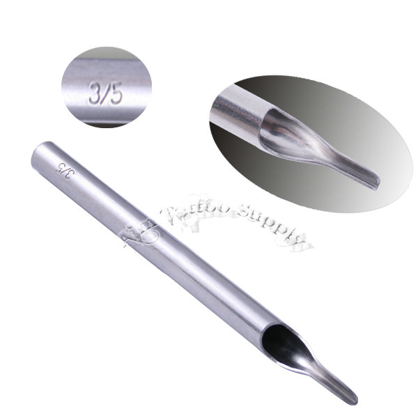 304 Stainless Steel Philip Long Tattoo Tips 3/5RT