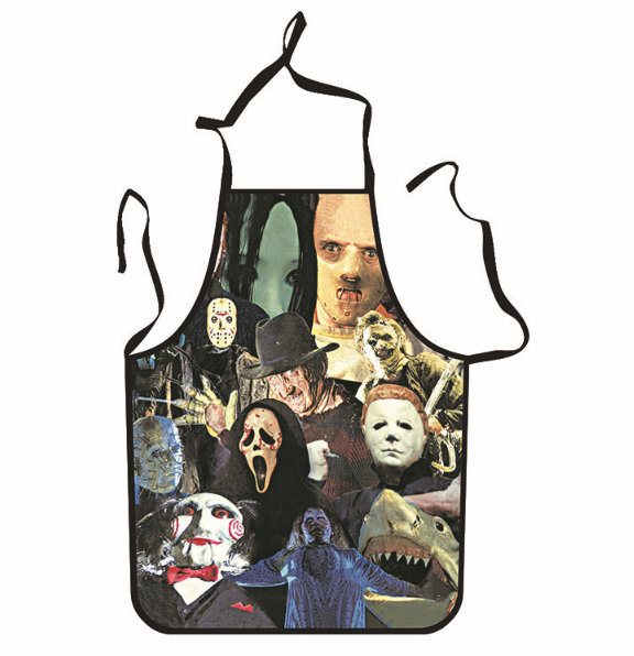 Horror Characters Unique Tattoo Apron