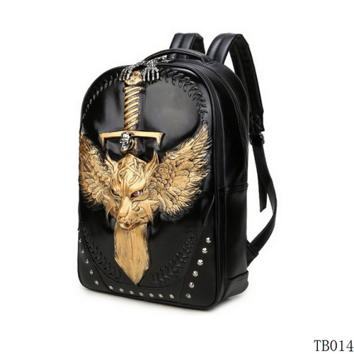 Fashion Tattoo Traveling Bag Gold