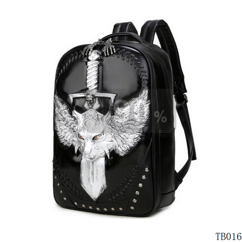 Fashion Tattoo Traveling Bag Silver