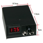 New LCD Mini plastic  tattoo power supply