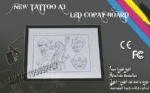 New Touch switch tattoo tracing board A3 With Double Light