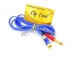 Snake king Tattoo RCA Silica gel clip cord