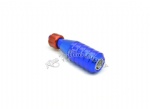 New Aluminum  tattoo Cheyenne hawk grip blue