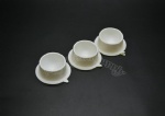 New White Pasted Disposable Tattoo Ink Cup