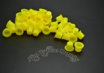 New Yellow Tattoo Ink Cup 1000PCS Small Size