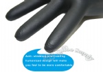 New Black Snake King Latex Tattoo Gloves