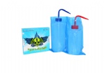 New Design Packing Blue Rose Skull Tattoo Wash Bottle Bags 100pcs