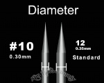 #10 Magnum tattoo needles