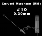 #10 Curved Magnum tattoo needles RM