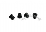 New Package Silicon Tapered Tattoo Machine Nipple Black