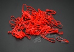 New Packing  Rainbow Rubber Band Red color