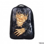 Unique Monster Tattoo Bag Gold