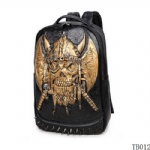 Unique Punk Tattoo Bag Gold