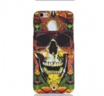 Glass Skull Tattoo Mobile Phone Shell