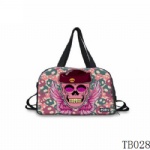 Tattoo Collection Skull Tote Bag Pink