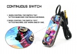 Premium Tattoo Heart Continuous Working Tattoo Foot Switch(Pedal)