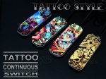 Premium Snow Leopard  Tattoo Continuous Working Pedal