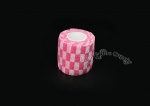 Tattoo Grip Cover Bandages Pink Plaid