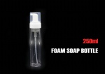 Clear Foam Soap Bottle 250ML
