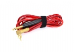 SNAKE KING  Pure copper RCA Clip Cord Red