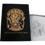 Hetattoo Koi Sketch Book