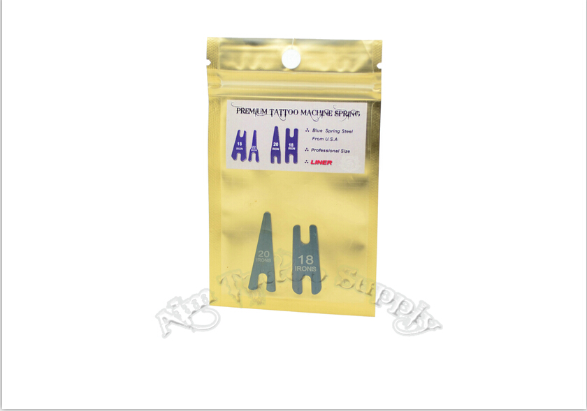 PREMIUM TATTOO MACHINE TEMPERED BLUE STEEL CONVENTIONAL SPRING,PREMIUM TATTOO MACHINE TEMPERED