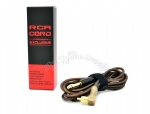 AVA Professional Pure copper RCA Clip Cord Black