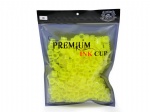 Professional Package Clear Yellow Tattoo Ink Cup Medium Size