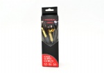 SNAKE KING  Pure copper RCA Clip Cord Black